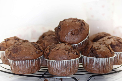Csokis muffin bögrésen (Rupáner)